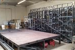 awaiting tube steel panels