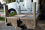 with vertical riser steel to connect to toter main framing