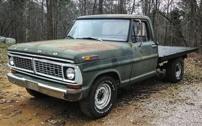 F250 Military Flatbed Roadster