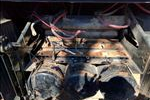 Batteries have been removed.  I did break the battery tie down bars.  They were just too rusted.  I will have to fabrtcate something from allthread to hold the batteries down now...