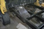 Fuel Tank Install w/Frame Modification Build Photo