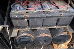 Before I began work. This is the battery box and air tank area.