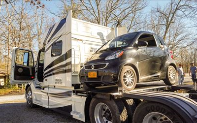 Volvo 730 Smart Car Hauler Bed